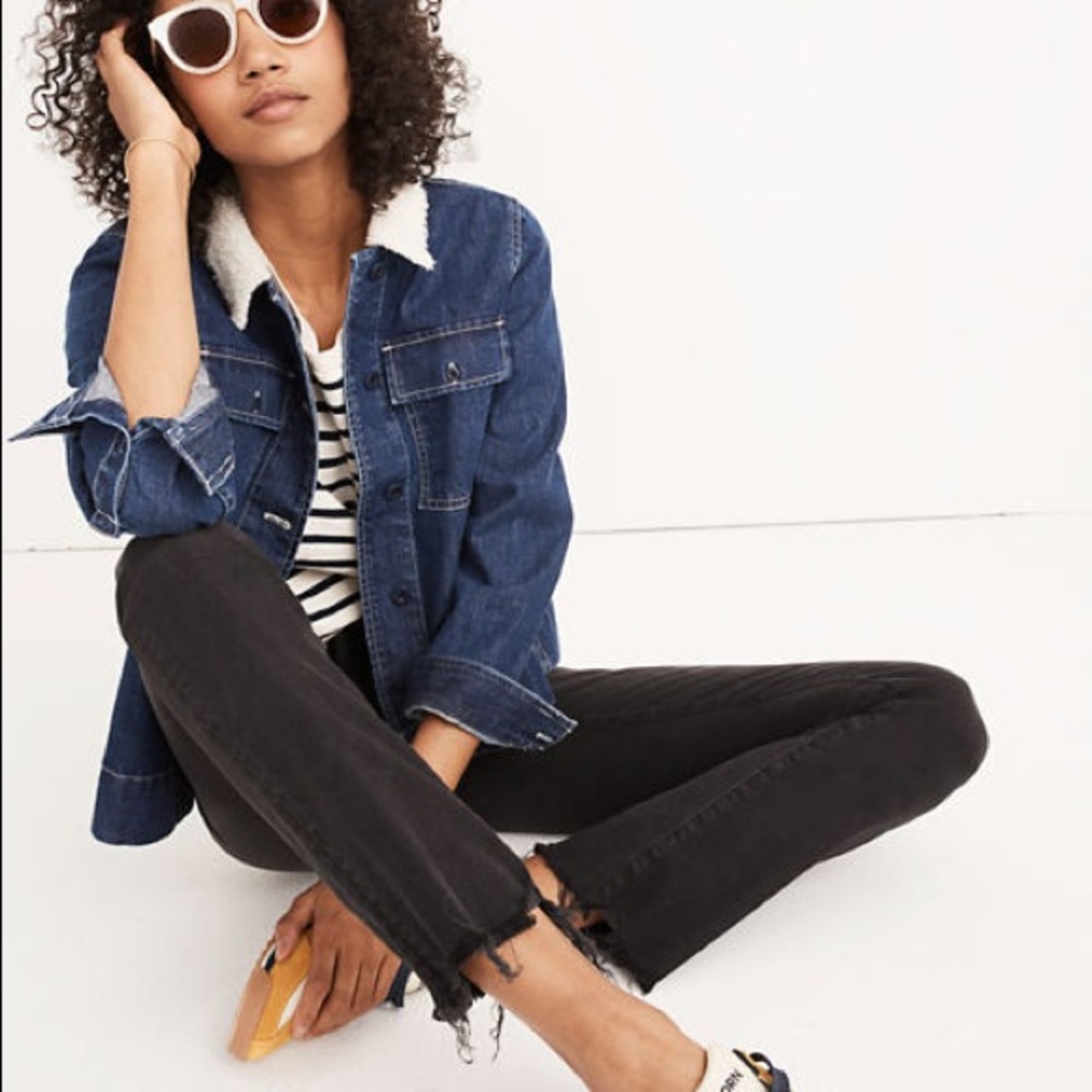 NWOT madewell Cali Demi-Boot Jeans Berkeley Black